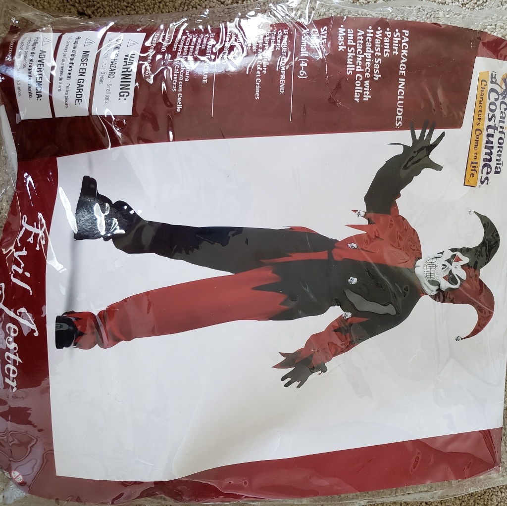 Evil Jester Halloween Costumes